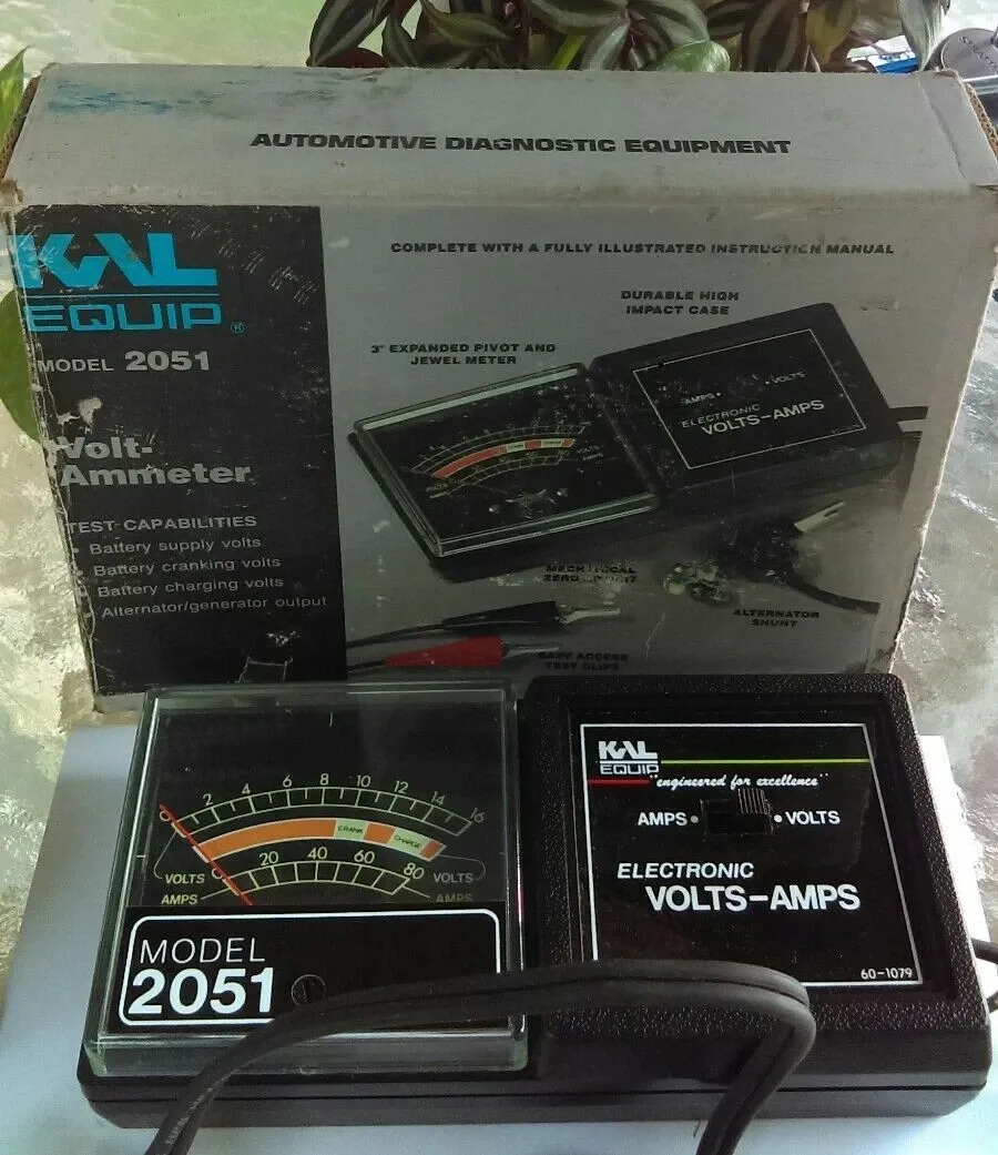 Actron / KAL EQUIP VOLT-AMMETER "NEW" USA MADE