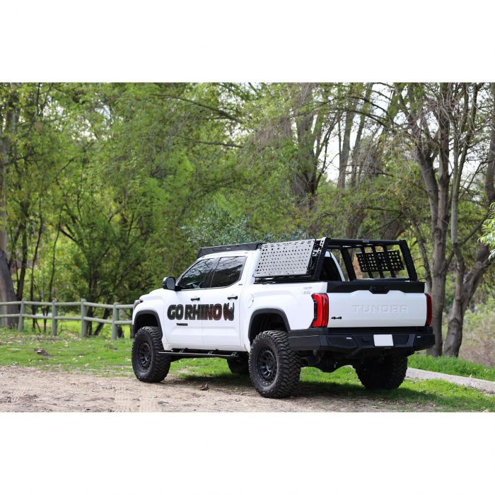 Go Rhino 20443587PC - E1 Electric Running Boards With Mounting Brackets - Textured Black