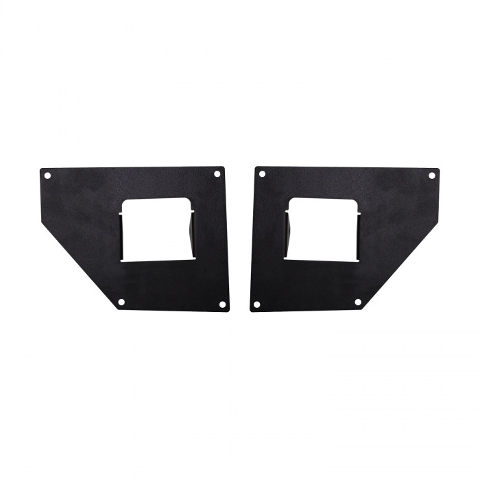 Go Rhino 231201T - BRJ40 Light Plates for Full End Caps (3") - Textured Black