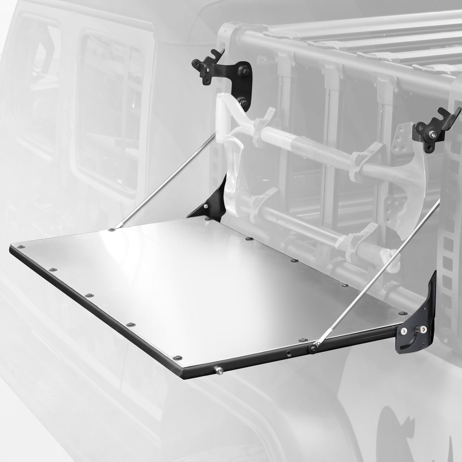 Go Rhino 5950110T - XRS Accessory Gear Table - Midsize Truck - Textured Black