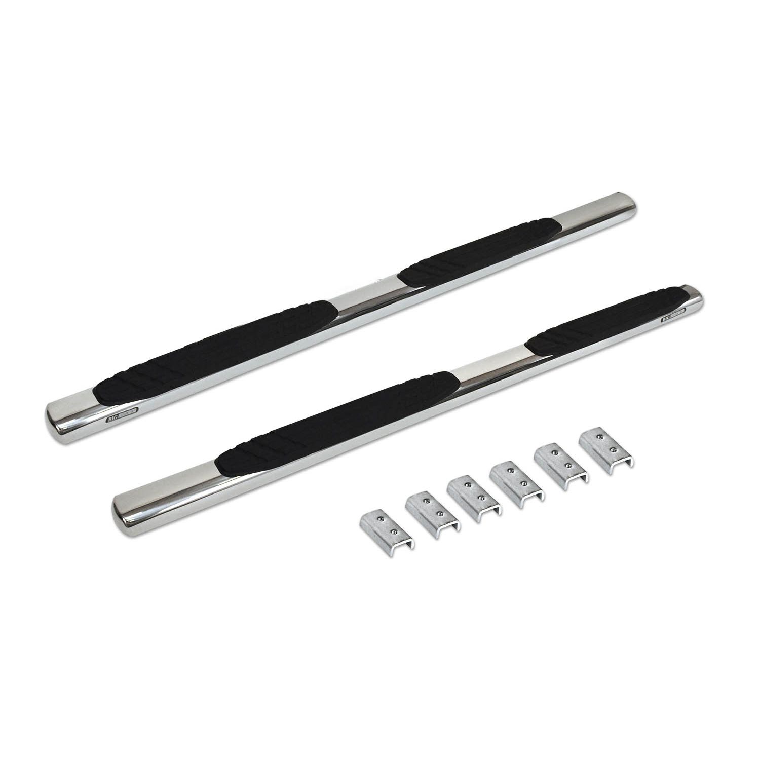 Go Rhino 640075PS - 4" OE Xtreme Series SideSteps - Boards Only - Polished Stainless Steel
