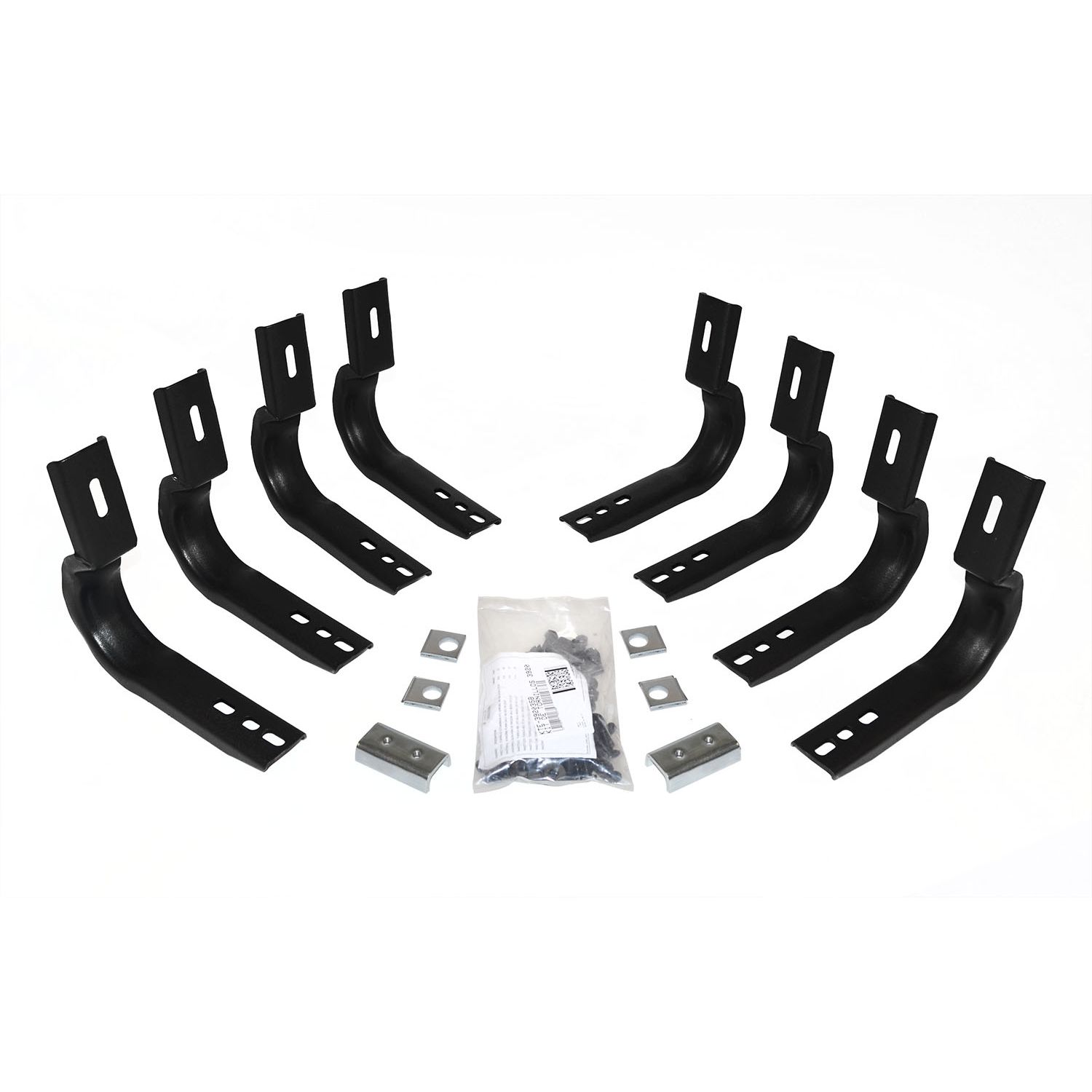 Go Rhino 6840465 - OE Xtreme Side Steps - Mounting Brackets Only -Textured Black