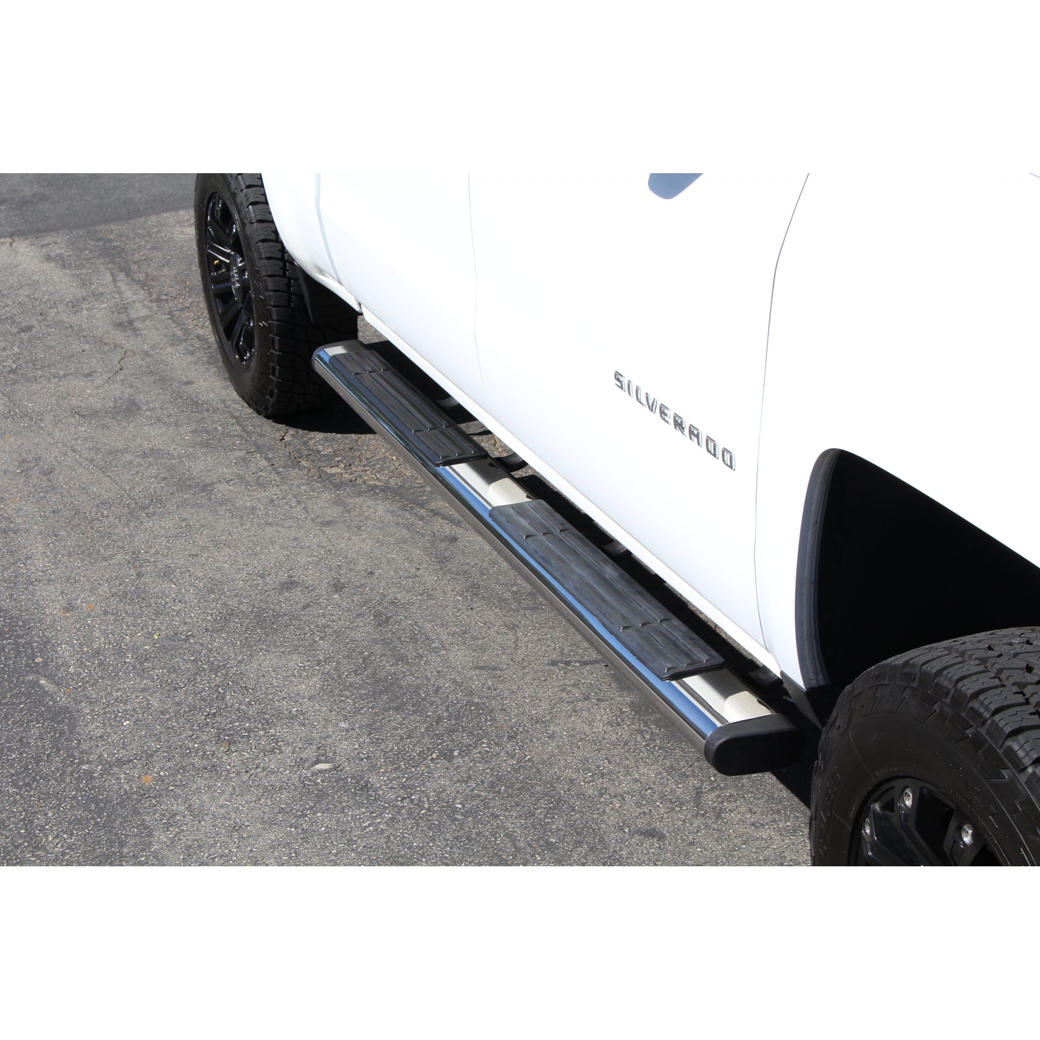Go Rhino 686404680PS - 6" OE Xtreme SideSteps With Mounting Bracket Kit - Polished Stainless Steel