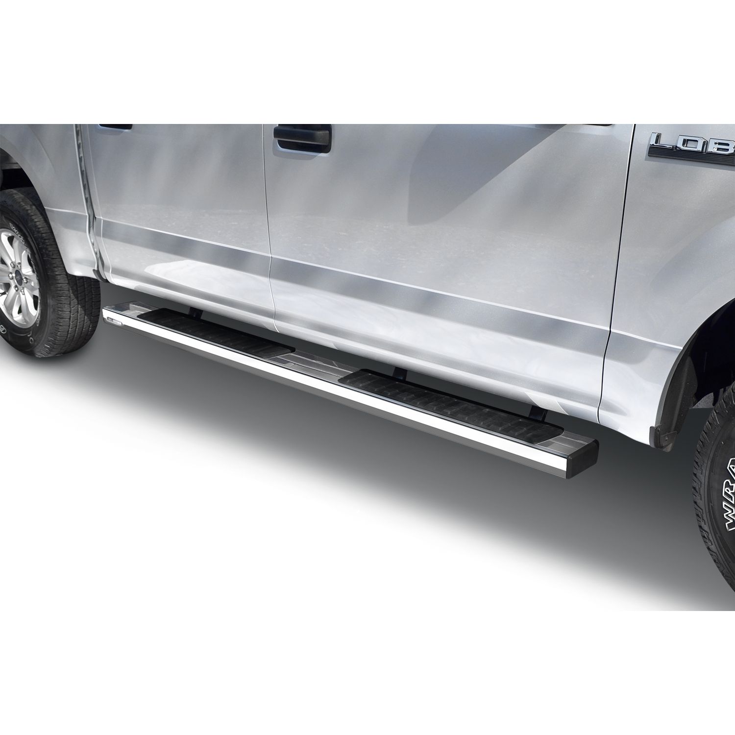 Go Rhino 6862415587PS - 6" OE Xtreme II SideSteps With Mounting Bracket Kit - Polished Stainless Steel