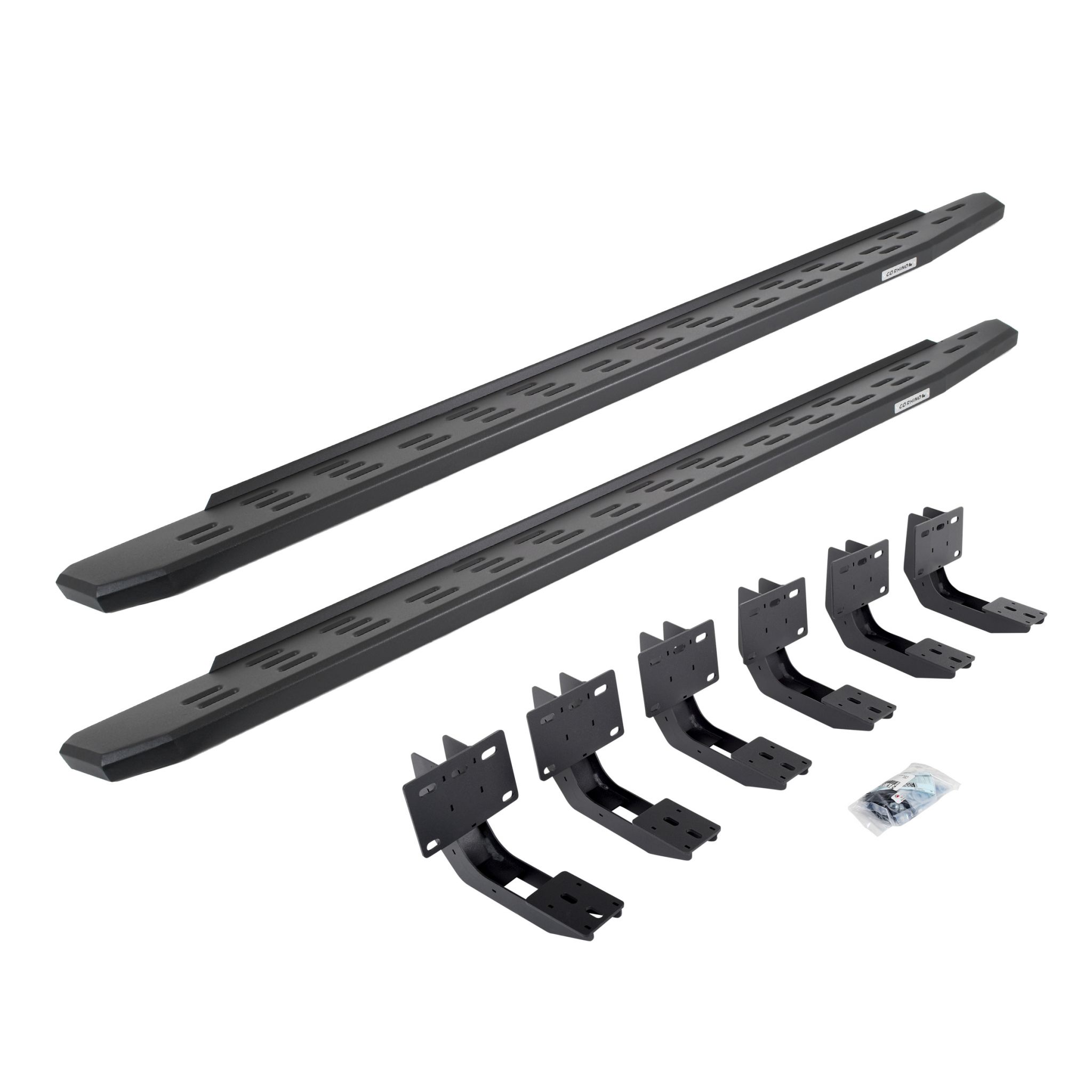 Go Rhino 69630680PC - RB30 Running Boards with Mounting Bracket Kit - Textured Black