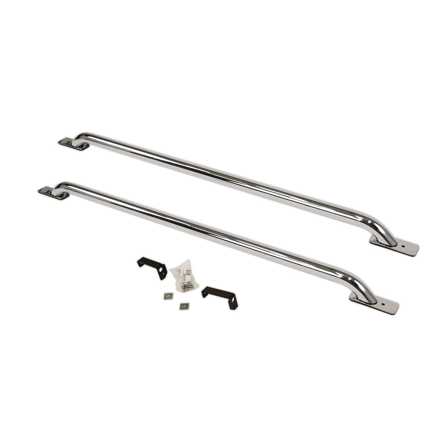 Go Rhino 8040PS - Stake Pocket Bed Rail - Polished Stainless Steel