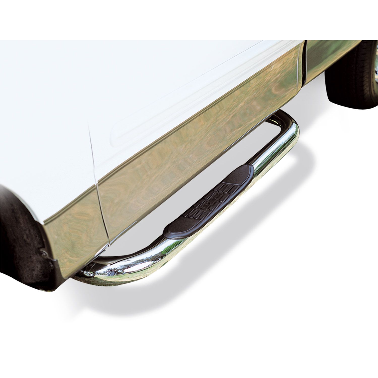Go Rhino 4035PS - 4000 Series SideSteps With Mountins Bracket Kit - Polished Stainless Steel