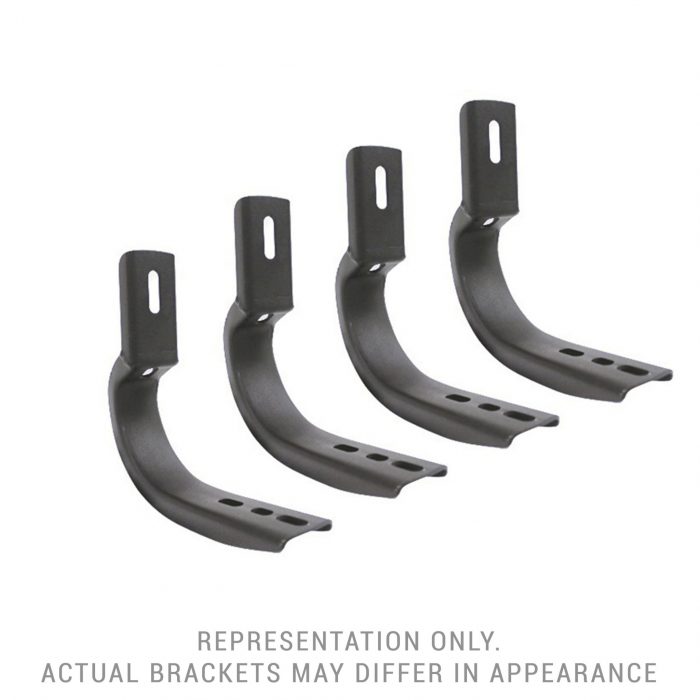Go Rhino 6844995 - OE Xtreme Side Steps - Mounting Brackets Only -Textured Black