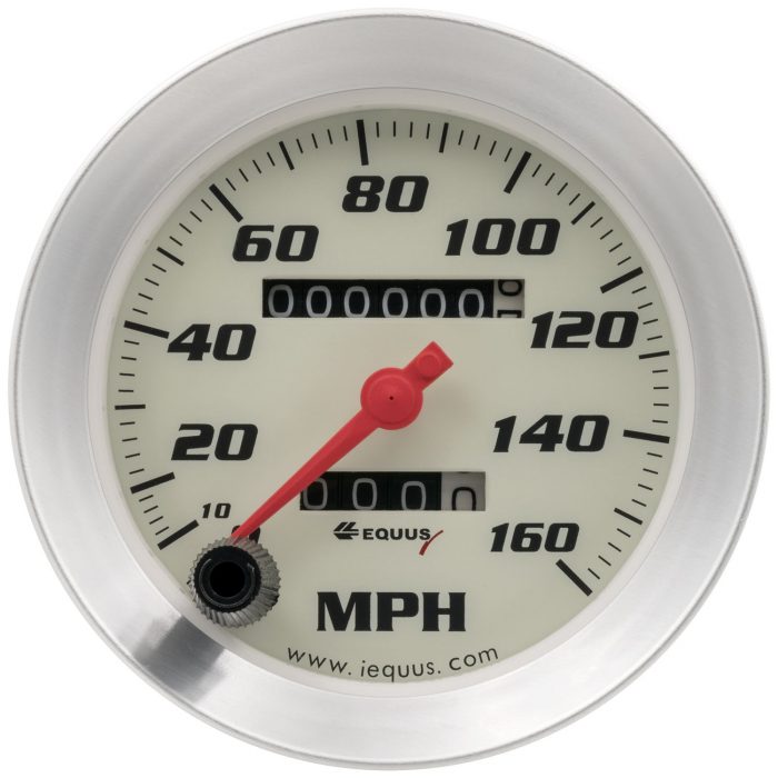 3-3/8 in. Mechanical MPH Speedometer