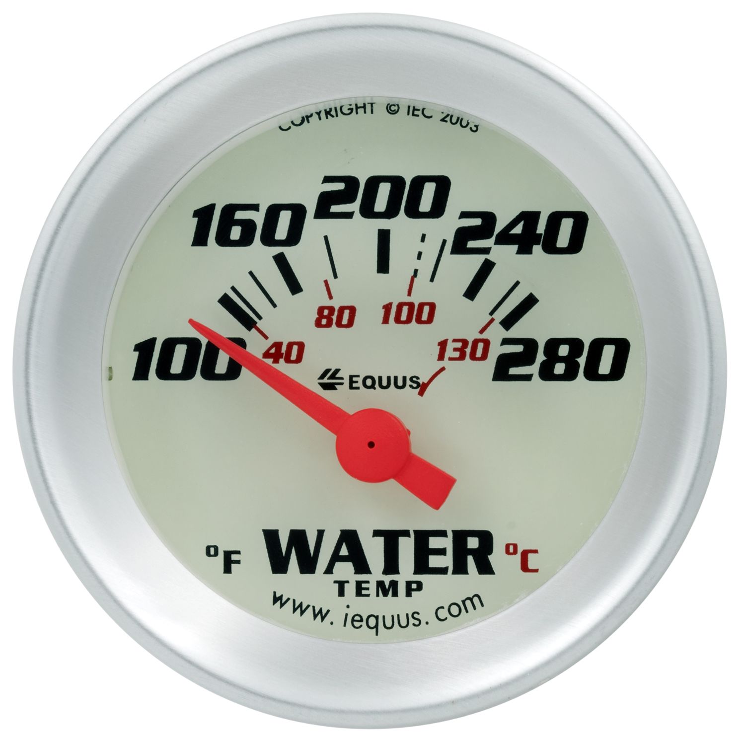 1-1/2 in Electric Water Temperature Gauge