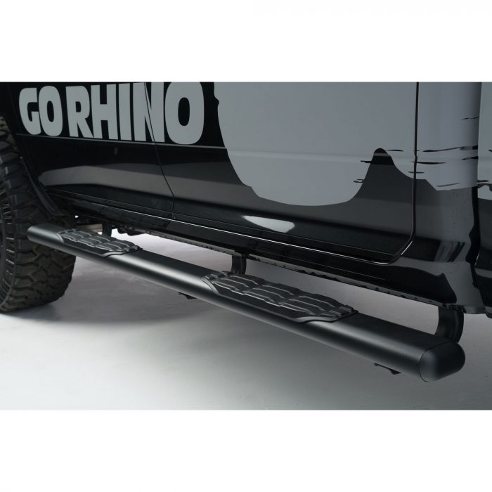 Go Rhino 105439987T - 5" 1000 Series SideSteps With Mounting Bracket Kit - Textured Black