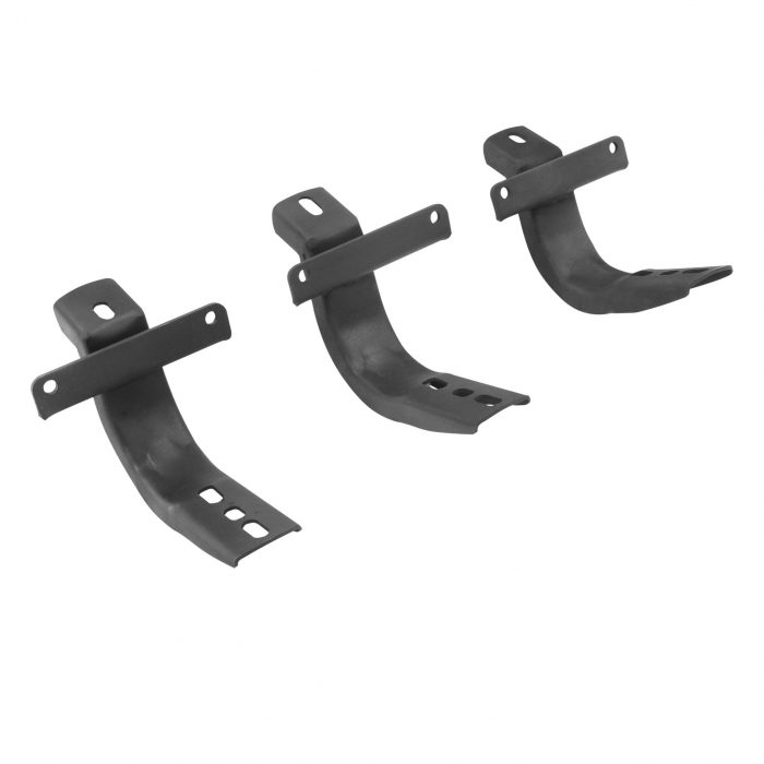 Go Rhino 6841295 - OE Xtreme Side Steps - Mounting Brackets Only -Textured Black