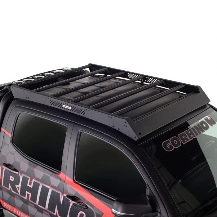 Go Rhino 5933000T - Ceros Low Profile Roof Rack - Textured Black