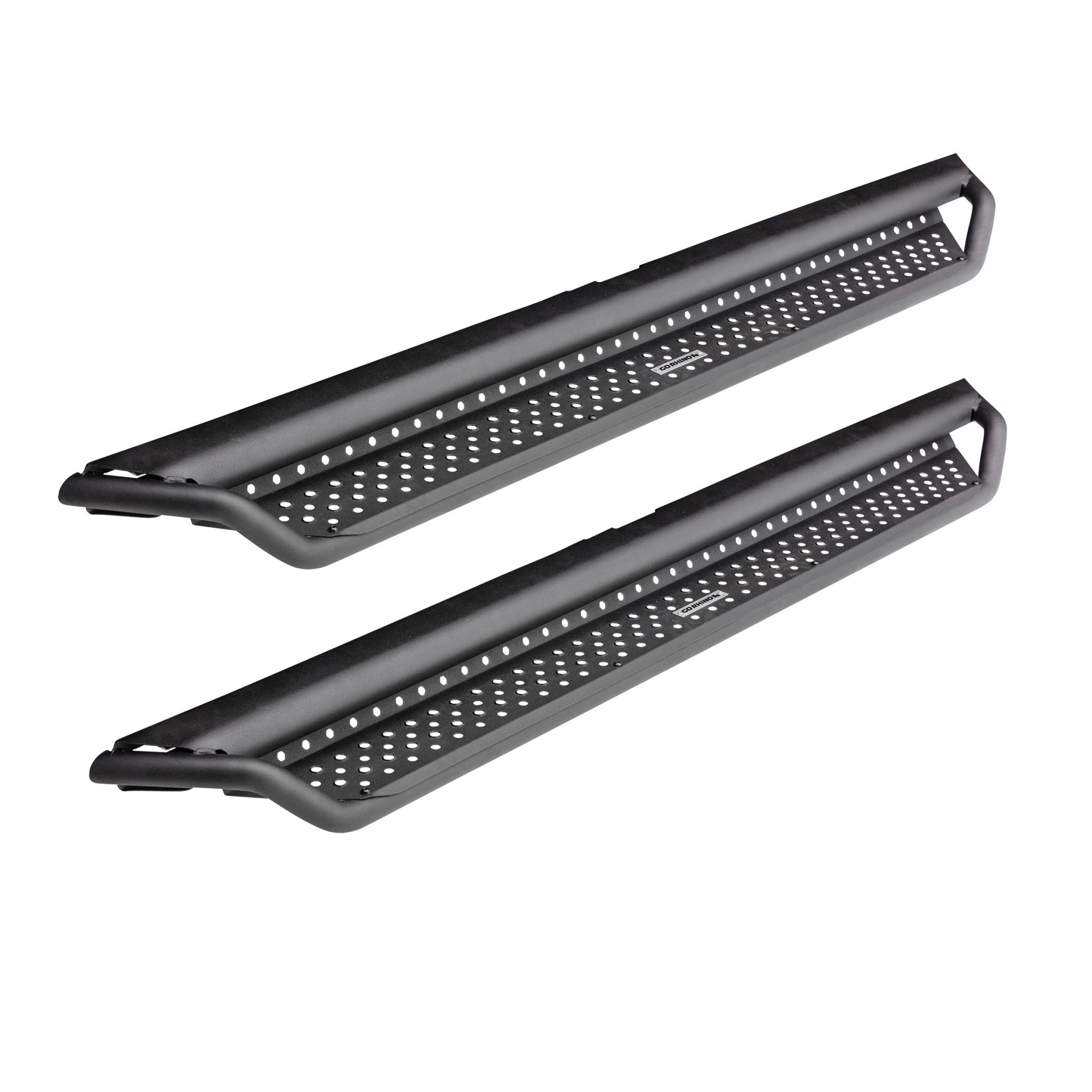 Go Rhino D14043T - Dominator Xtreme D1 SideSteps With Mounting Bracket Kit - Textured Black
