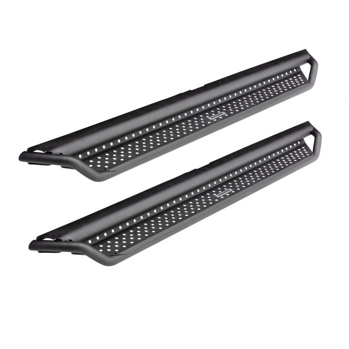 Go Rhino D14411T - Dominator Xtreme D1 SideSteps With Mounting Bracket Kit - Textured Black