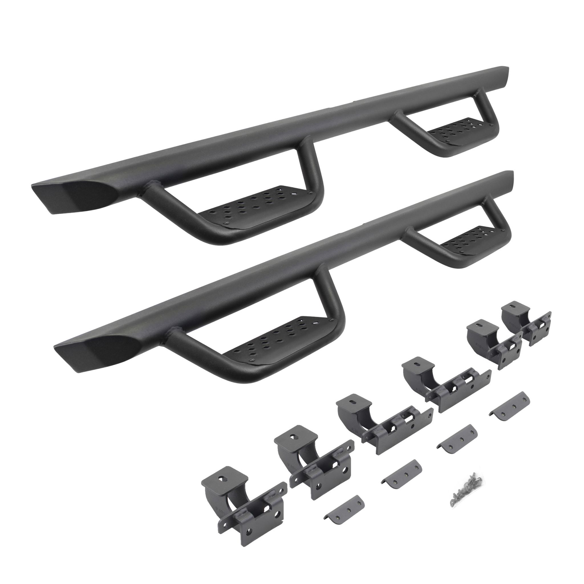 Go Rhino D224506T - Domintator Extreme D2 Side Steps With Mounting Brackets - Textured Black