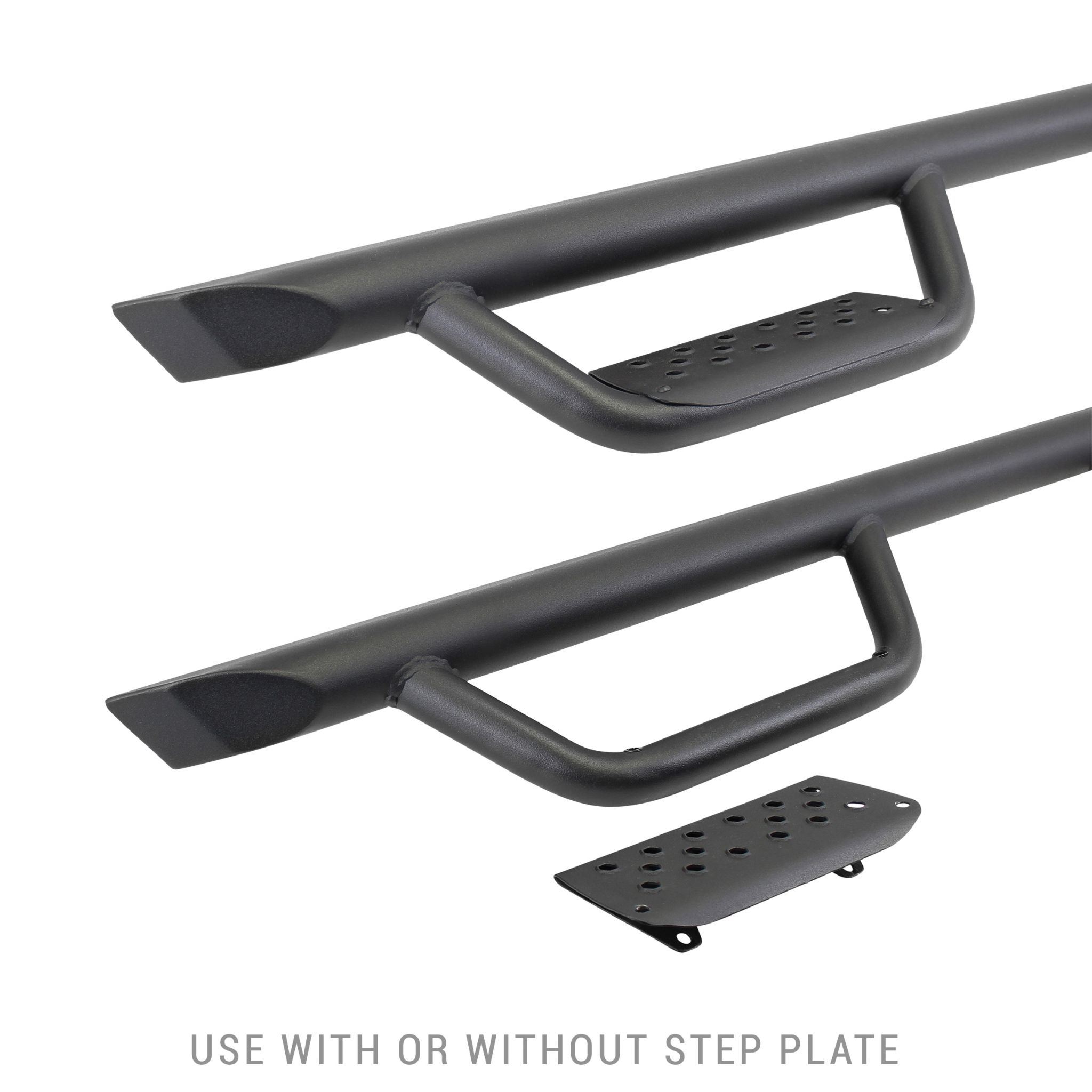 Go Rhino D24506T - Dominator Xtreme D2 Side Steps with Rocker Panel Mounting Bracket Kit - Textured Black