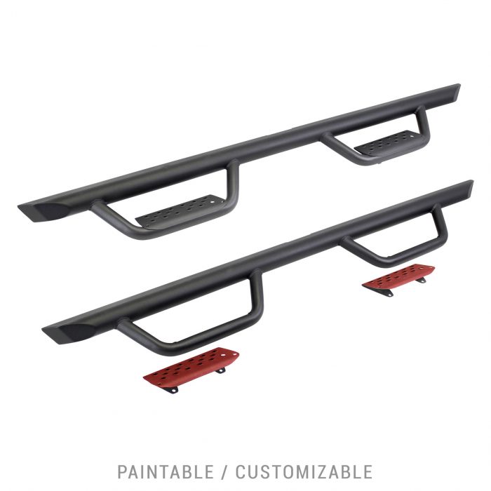 Go Rhino D224205T - Domintator Extreme D2 Side Steps With Mounting Brackets - Textured Black