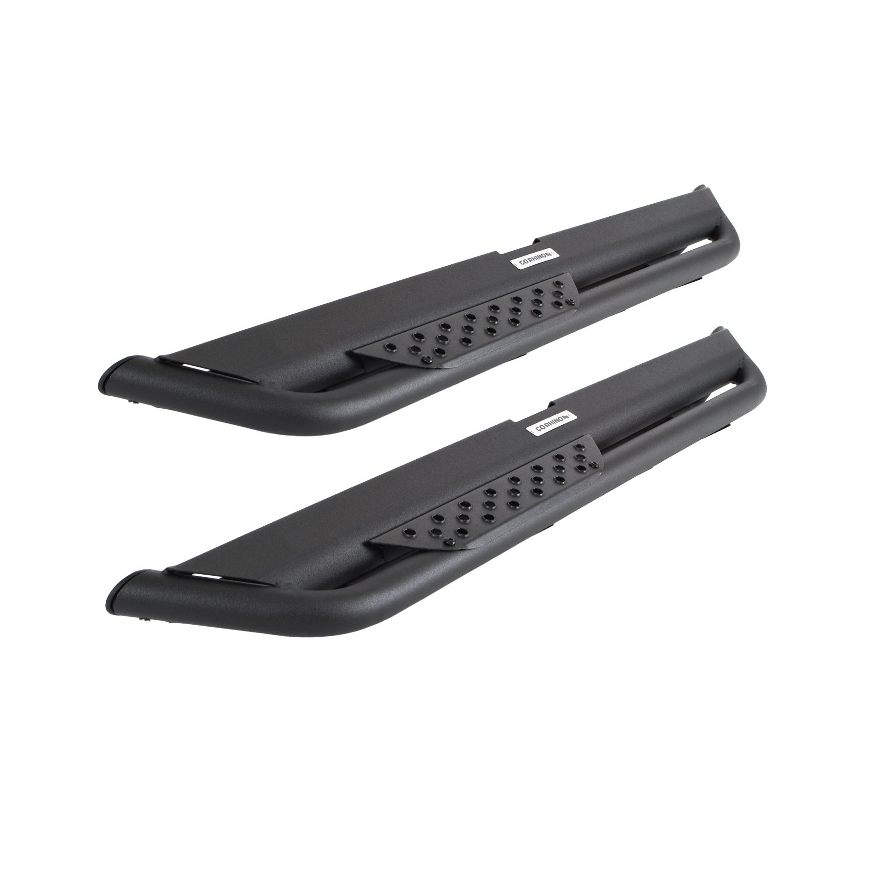 Go Rhino DT4927T - Dominator Xtreme DT Side Steps with Mounting Bracket Kit - Textured Black