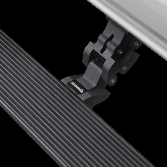 Go Rhino 20404887PC - E1 Electric Running Boards With Mounting Brackets - Textured Black