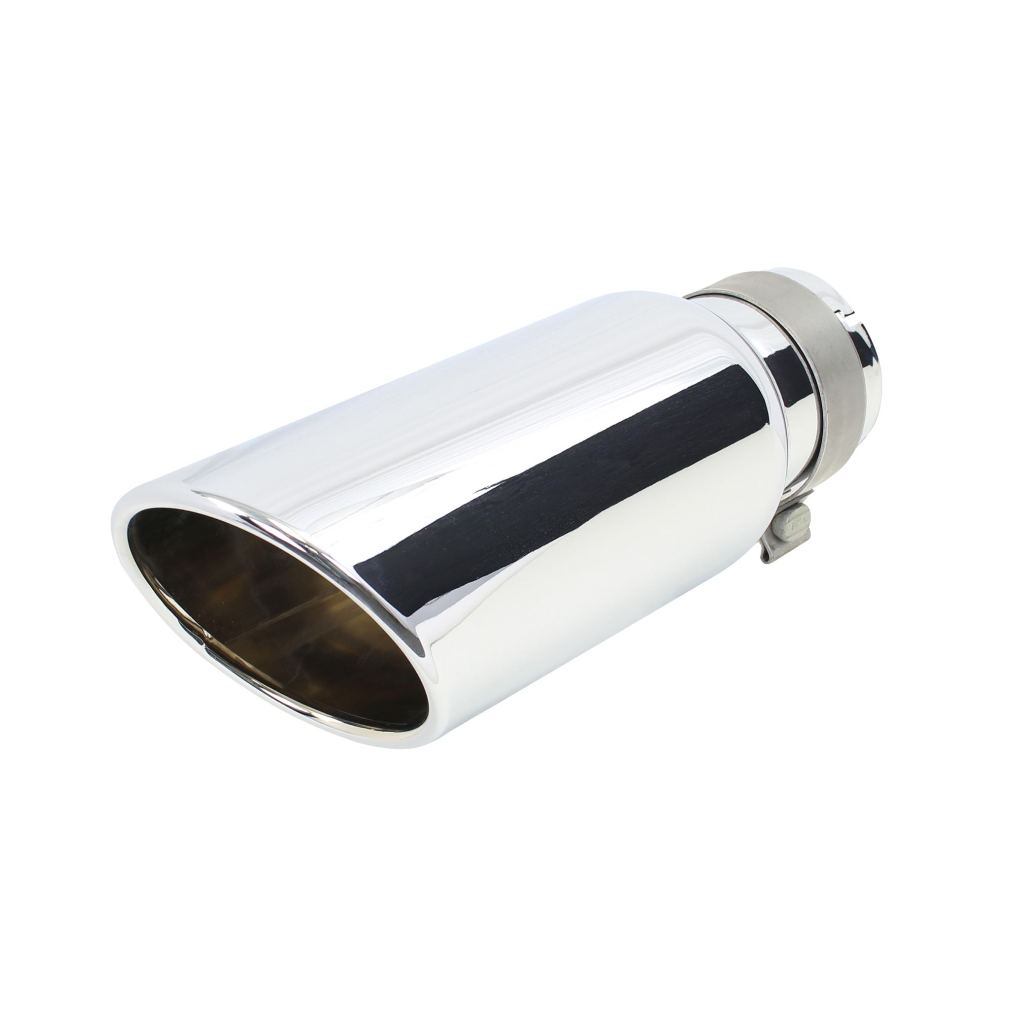 Go Rhino GRT35514 - Stainless Steel Exhaust Tip - Polished Stainless Steel