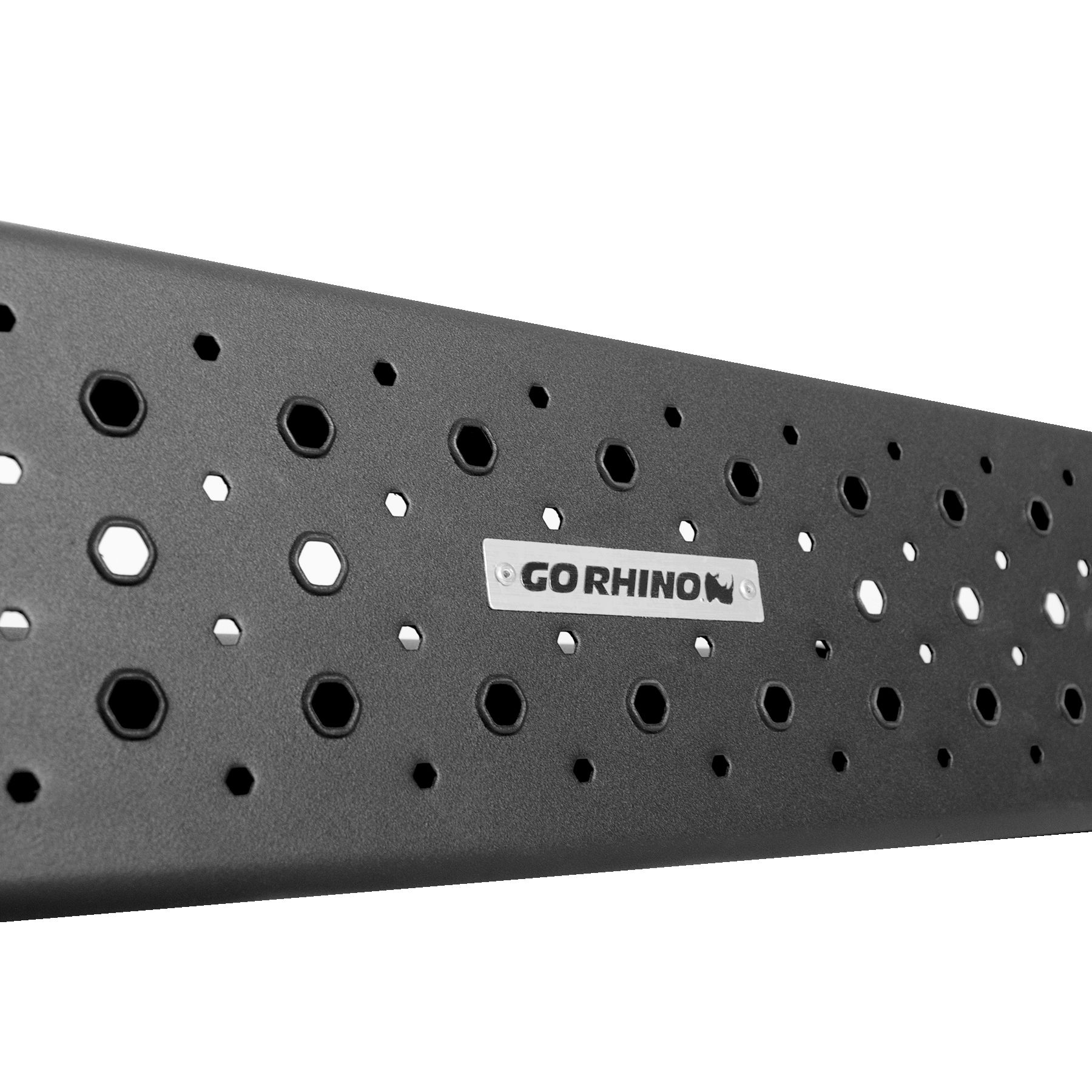 Go Rhino 6863435180T - HD OE Xtreme SideSteps with Mounting Bracket Kit - Textured Black