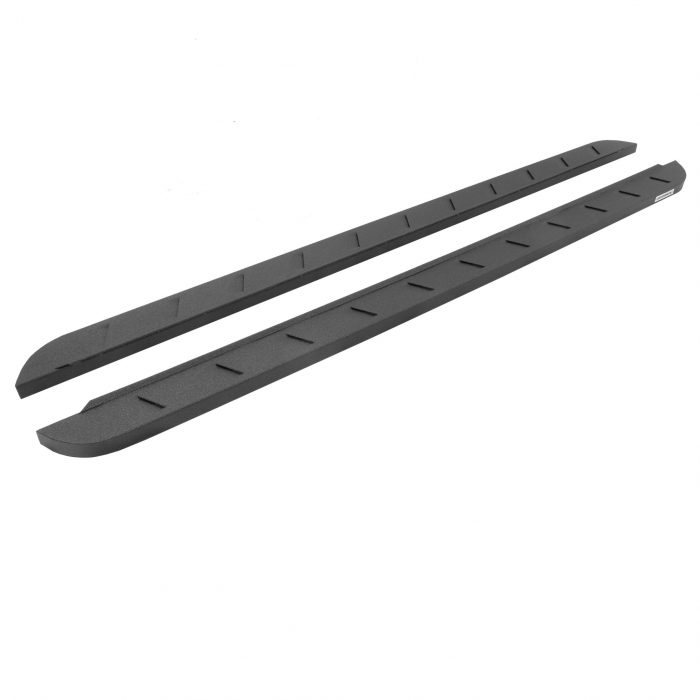 Go Rhino 63417780ST - RB10 Slim Line Running Boards With Mounting Brackets - Protective Bedliner Coating