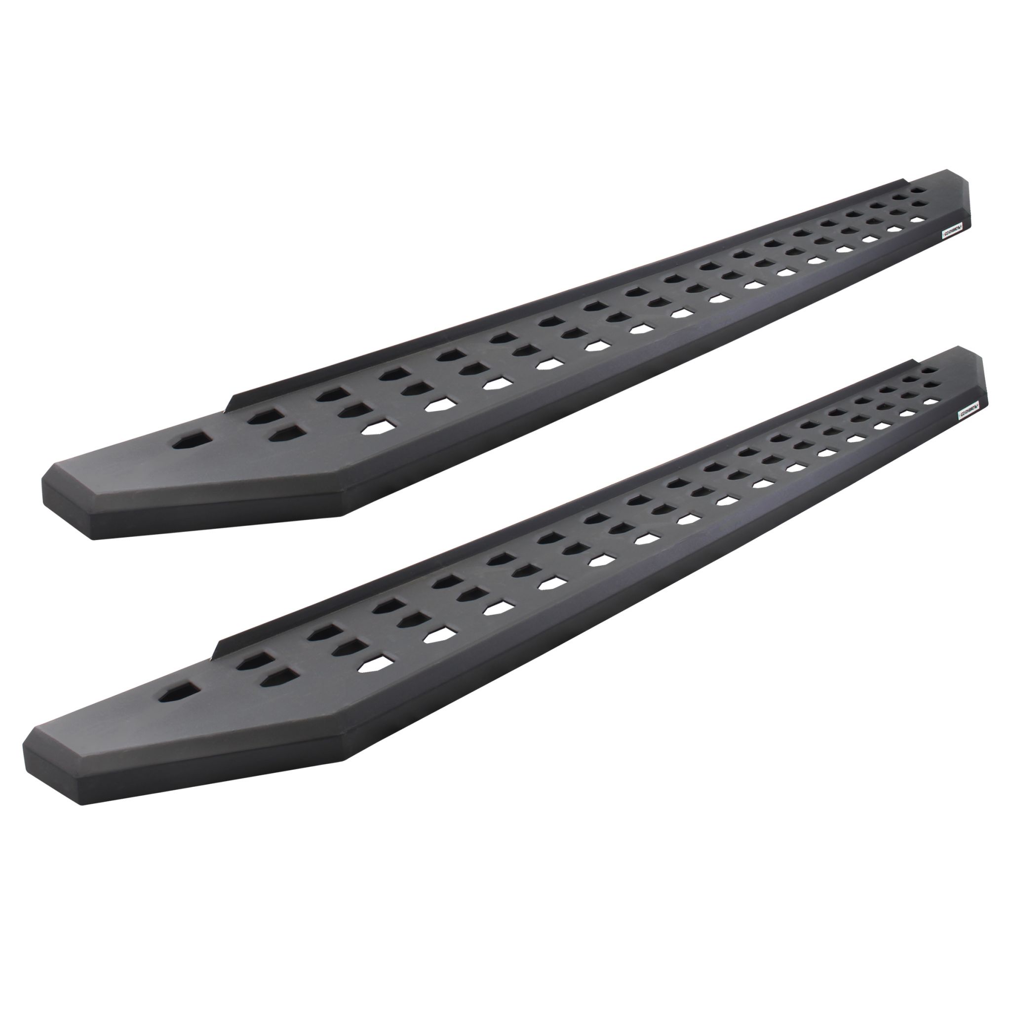 Go Rhino - 6941768020PC - RB20 Running Boards With Mounting Brackets & 2 Pairs of Drop Steps Kit - Textured Black