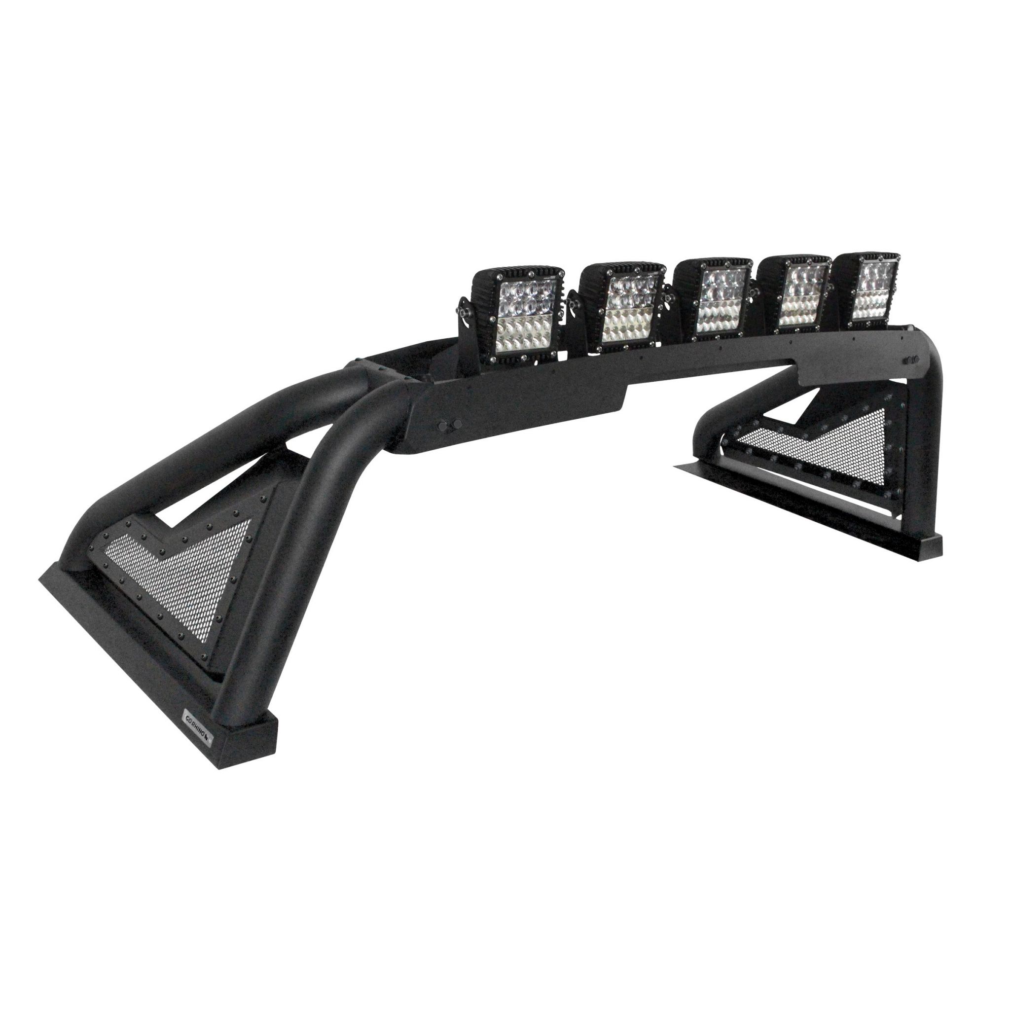 Go Rhino 911610T - Sport Bar 2.0 with Power Actuated Retractable Light Mount - Textured Black