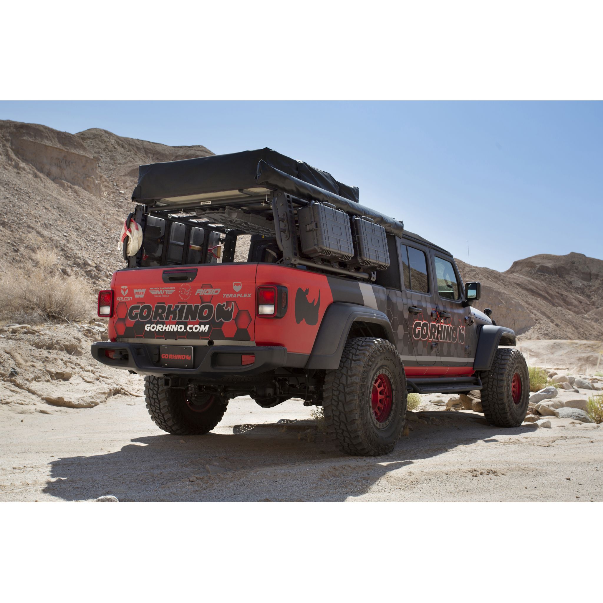 Go Rhino 5950000T - XRS Overland Xtreme Rack - Jeep Gladiator JT - Textured Black