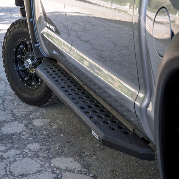 Go Rhino - 69404887T - RB20 Running Boards With Mounting Brackets - Protective Bedliner Coating