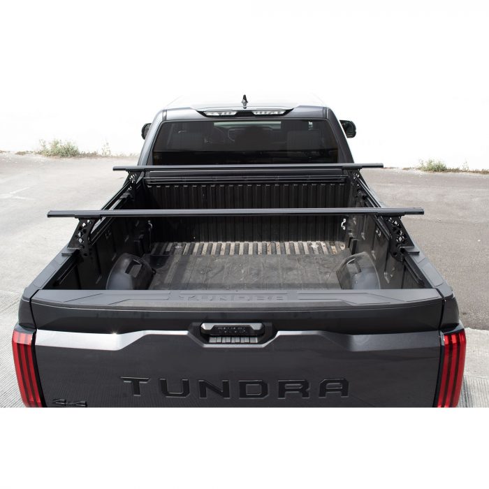 Go Rhino 5935001T - XRS Cross Bars - Truck Bed Rail Kit for Full-Sized Trucks without Tonneau Covers - Textured Black