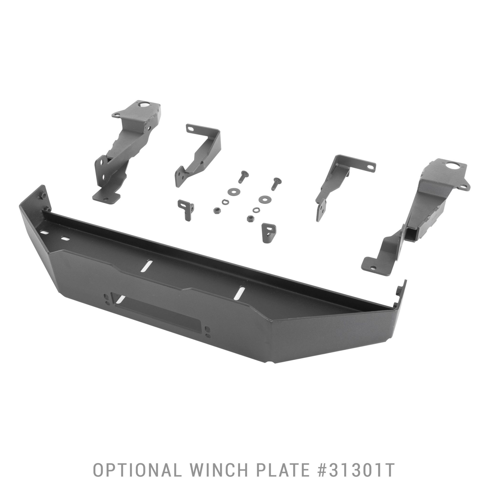 Go Rhino 31301T - 3100 Series StepGuard - Winch Tray Kit - Textured Black
