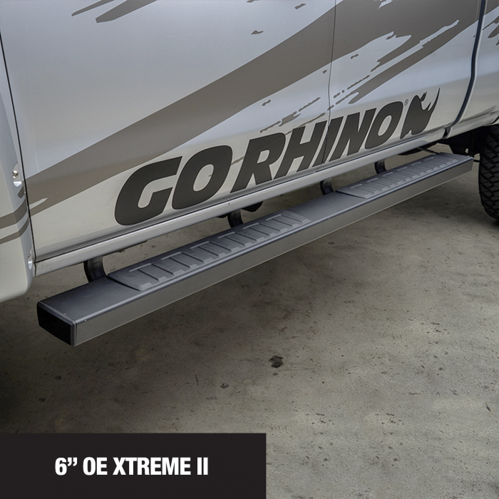 Go Rhino 680187B - 5" OE Xtreme Composite SideSteps - Boards Only - Black