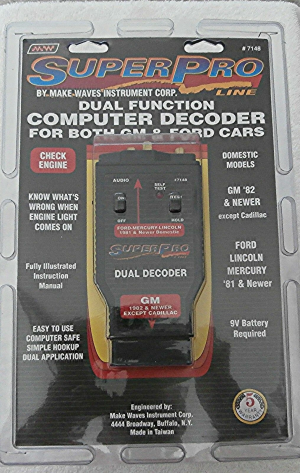 Super Pro Code Reader #7148 Tester for GM and Ford Vehicles