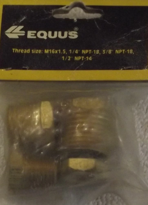 Electrical Water Temperature Adapter Kit For American Cars Equus 6861