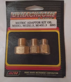MAKE WAVES 8093 METRIC OIL ADAPTOR KIT BMW,VW,CITROEN,FIAT,MERCEDES,OPEL,AUDI