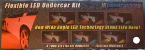 Flexible LED Under Car Kit White PlasmaGlow 100% Waterproof Lifetime Warranty