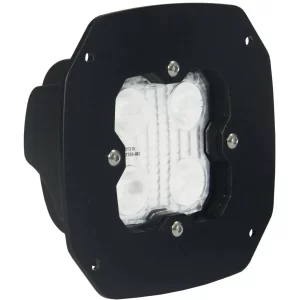 FLUSH MOUNT WITH DURALUX WORK LIGHT 4 LED 60 DEGREE