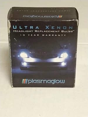 9004 HEAD LIGHT BULBS SET OF 2 BLUE plasmaglow