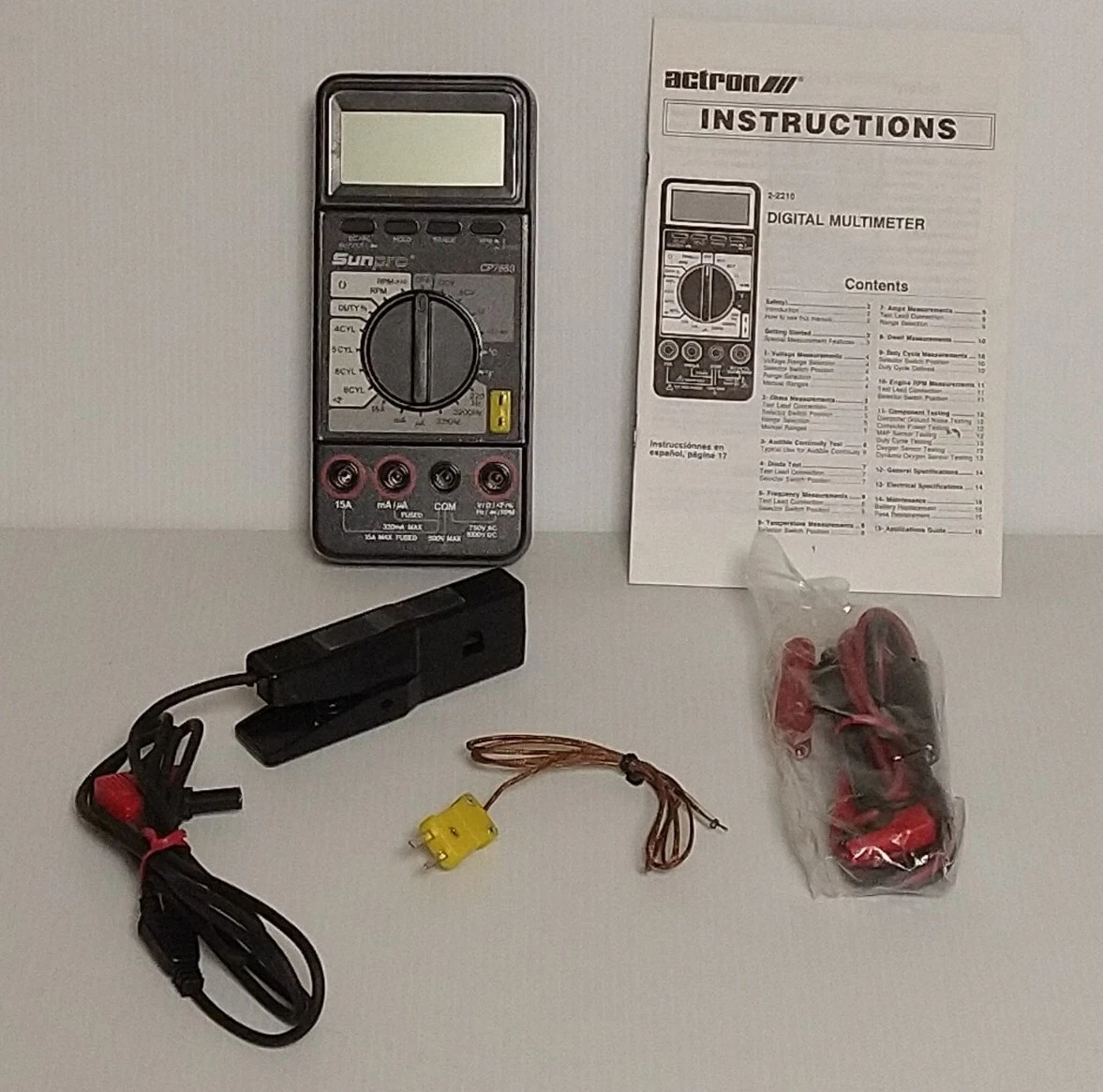 Actron Automotive Diagnostic Multimeter CP7680
