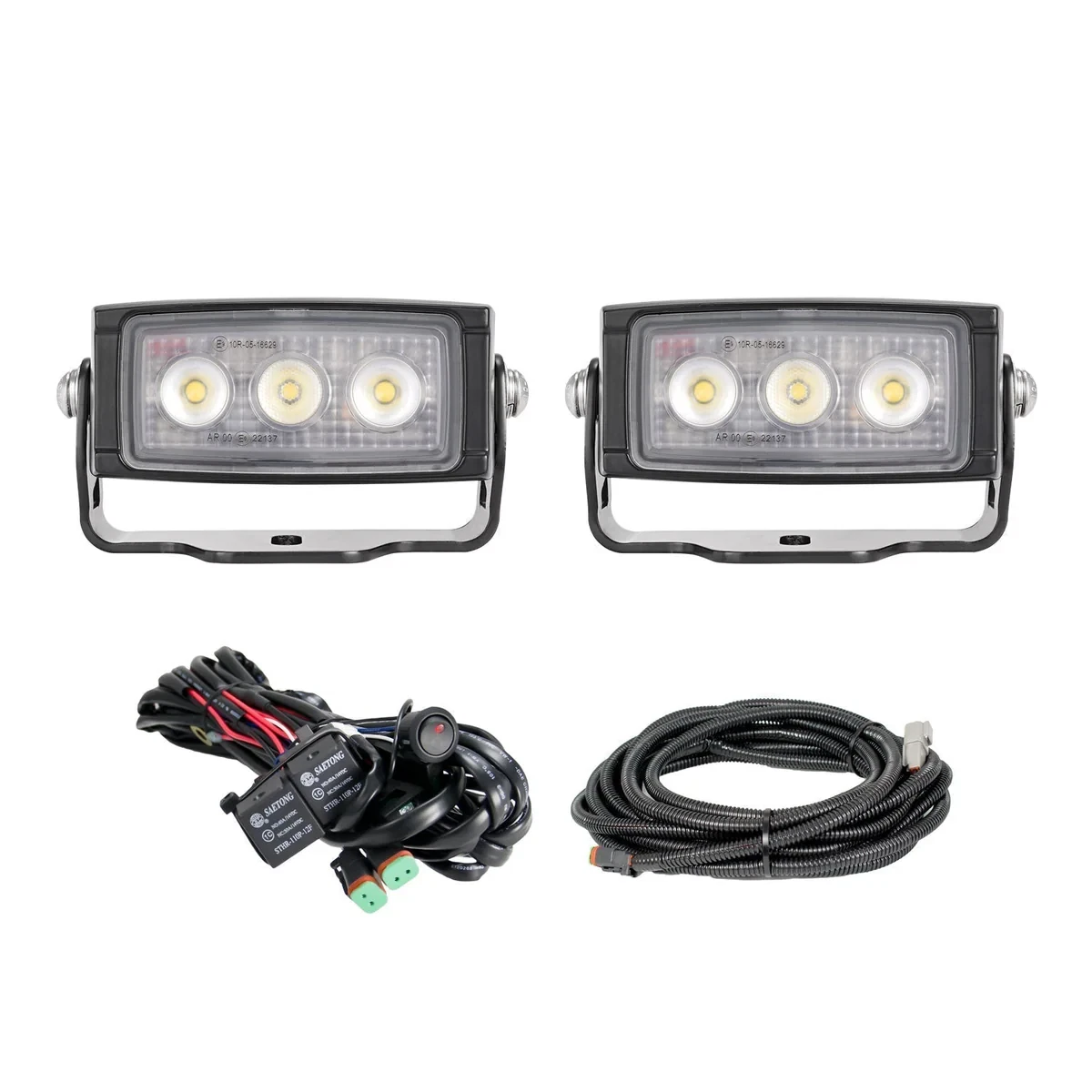 VL SERIES TRAIL LIGHTS PAIR OF 15 WATT LIGHTS W/ HARNESS