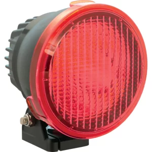 4.72" CANNON LIGHT POLYCARBONATE FLOOD COVER RED