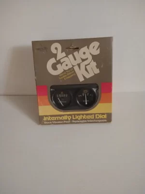 Dual gauges mech oil pressure /ammeter 15660 ACCURATE INSTRUMENTS
