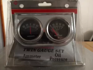 NEW CHIEFTAIN 5-2282 OIL PRESSURE & AMMETER GAUGE SET