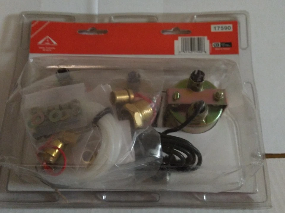Accurate Instruments 17590 Triple Gauge Kit Water temp Oil pressure Ammeter NEW - Image 2