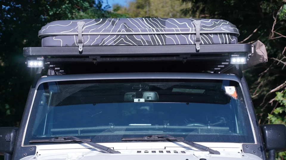 VL SERIES TRAIL LIGHTS PAIR OF 15 WATT LIGHTS W/ HARNESS - Image 5