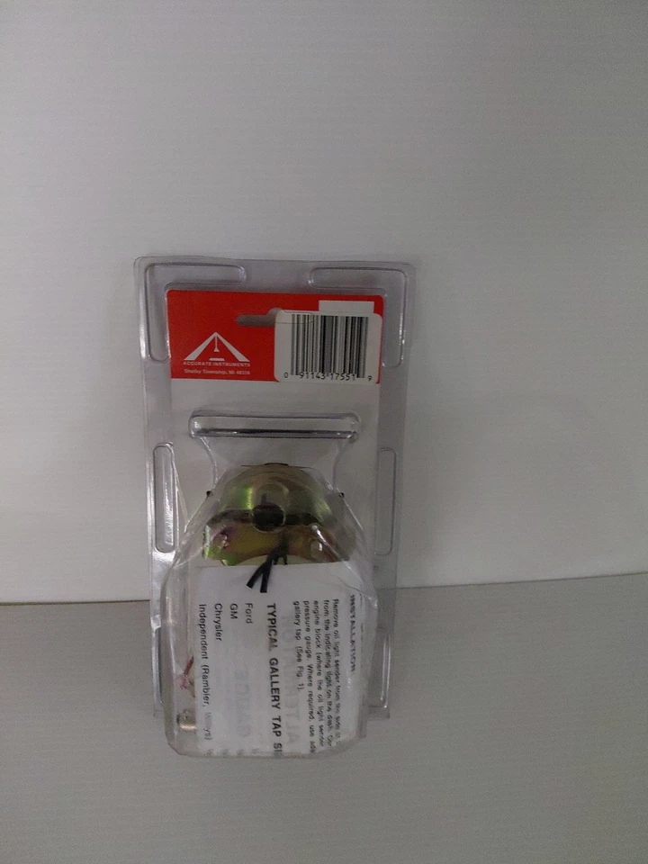 Mechanical oil pressure gauge clark bros - Image 2