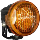 3.7" CANNON LIGHT POLYCARBONATE COVER EURO BEAM YELLOW - Image 3