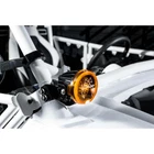3.7" CANNON LIGHT POLYCARBONATE COVER EURO BEAM YELLOW - Image 2